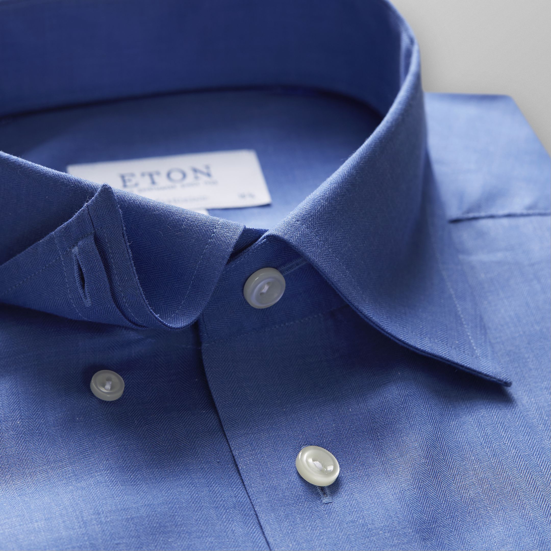 Under button. Eton Blue. Итон Блю. Eton Blue Colour.